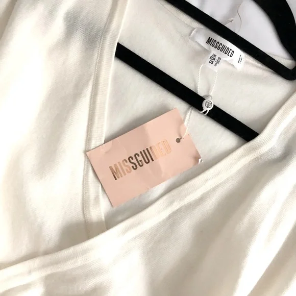 Misguided Ribbed Dress BNWT - Picture 2 of 6